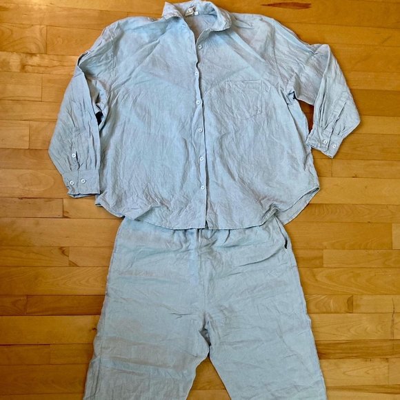 Deiji Studios Classic linen set - Picture 1 of 4